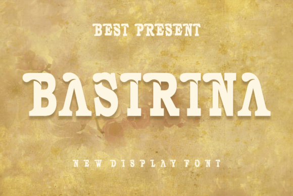Basirina: A Display Font That Makes Handmade Products Shine