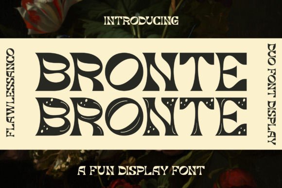 Bronte: A Display Font That Earns Its Space
