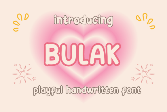 Bulak: A Playful Display Font That Grabs Attention