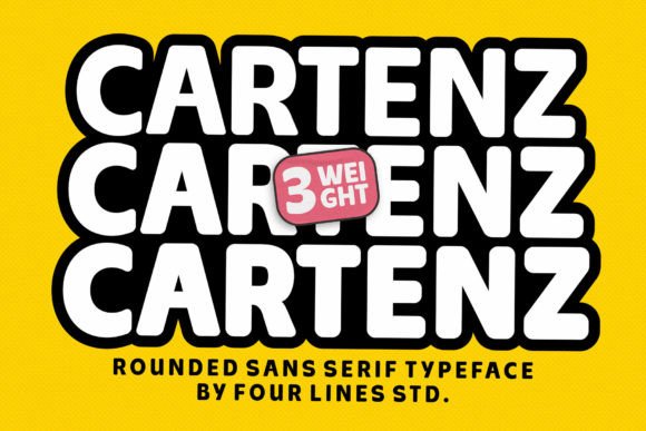 Cartenz: A Display Typeface That Feels Like a Deep Breath