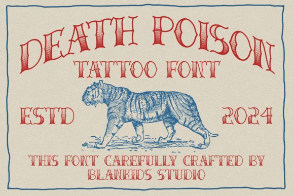 Death Poison Font: Bold Display Type for Scroll-Stopping Campaigns