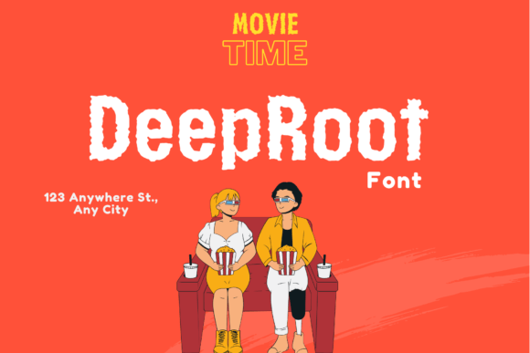 Deeproot: A Display Font That Grounds Your Brand