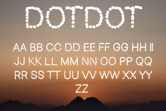 Dotdot: A Display Font That Makes Your Headlines Instantly Clickable