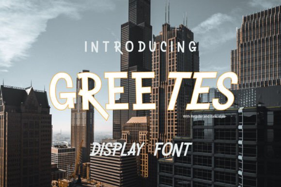 Greetes: A Display Font That Elevates Editorial Design
