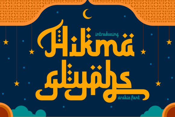 Hikma Glyphs: A Display Font That Makes Arabic Stand Out