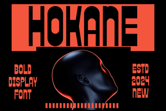 Hokane: A Bold Modern Display Font for Real Branding Work