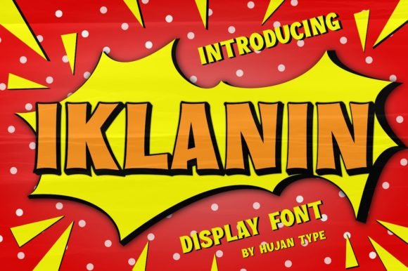 Iklanin: A Display Font That Commands Attention