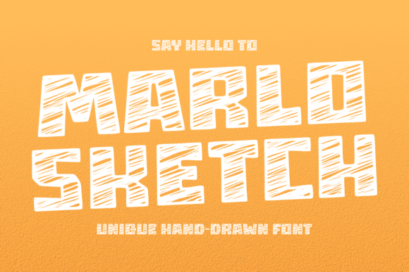 Marlo Sketch: A Playful Display Font That Makes Your Brand Feel Human