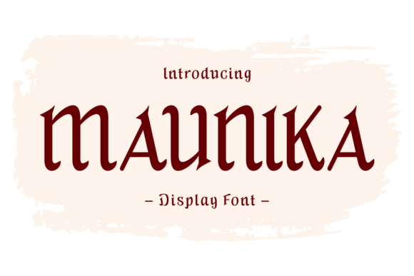 Maunika: A Vintage Handwritten Font That Makes Your Campaign Feel Human