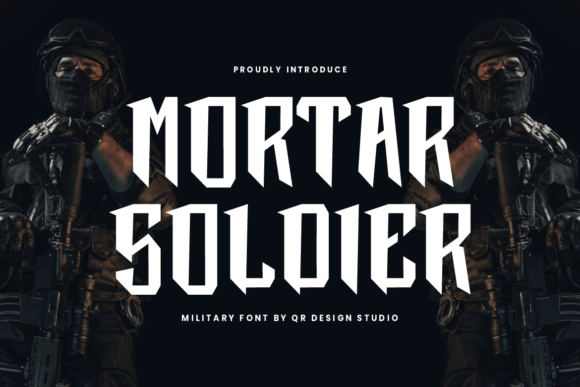 Mortar Soldier: A Display Font That Commands Attention