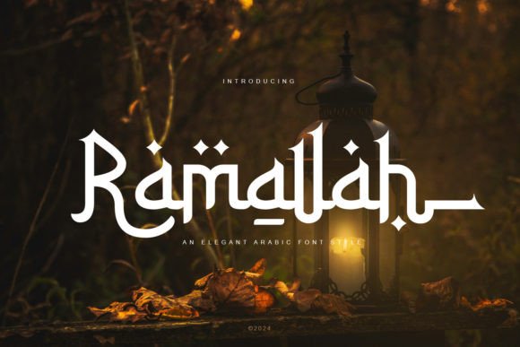 Ramallah: A Thoughtful Arabic Display Typeface for Editorial Calm