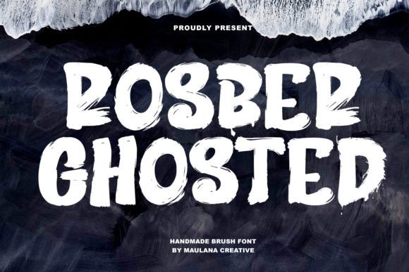 Rosber Ghosted: A Display Font That Adds Mystery Without Sacrificing Clarity