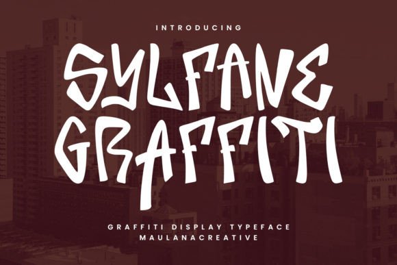Sylfane Graffiti: A Bold Display Font for Digital Branding