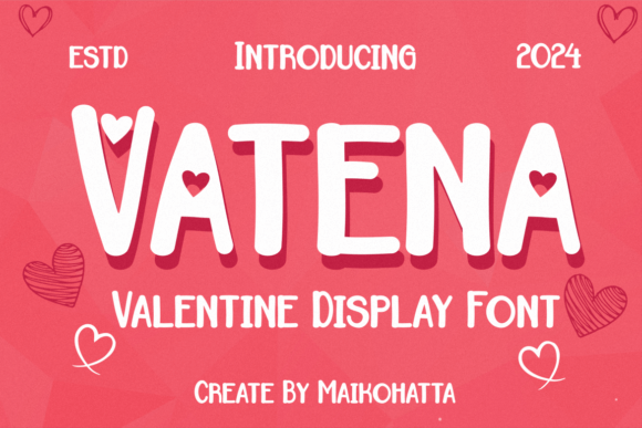 Vatena: A Display Font That Breathes Quiet Confidence